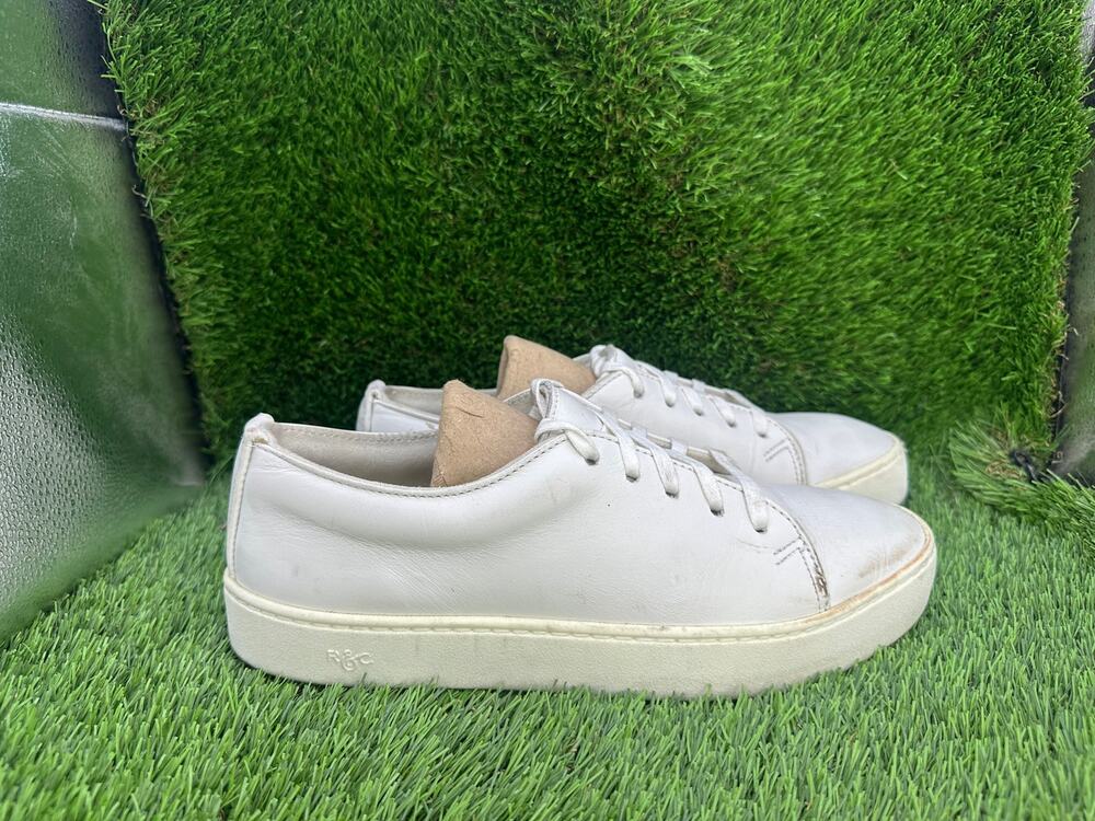 Rancourt Court Classic 2.0 Low Athletic Sneaker Men's 8.5D White Leather Footbed